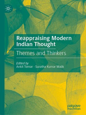 cover image of Reappraising Modern Indian Thought